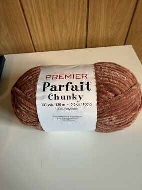 Premier Parfait Chunky Plush Yarn - Terracotta Brown